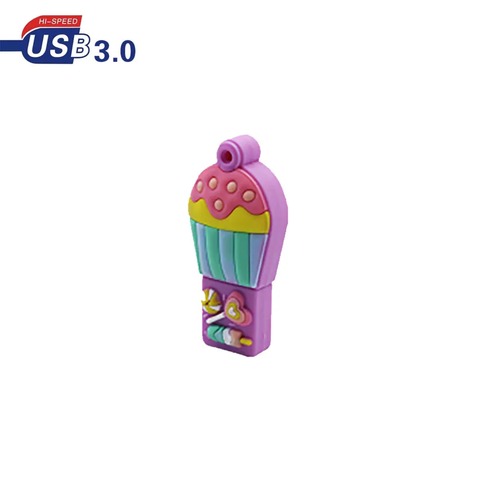 Mini clé USB 3.0, support à mémoire de 4GB 8GB 16GB 32GB 64GB, joli dessin animé licorne, cheval coloré: style 1 / 16 Go