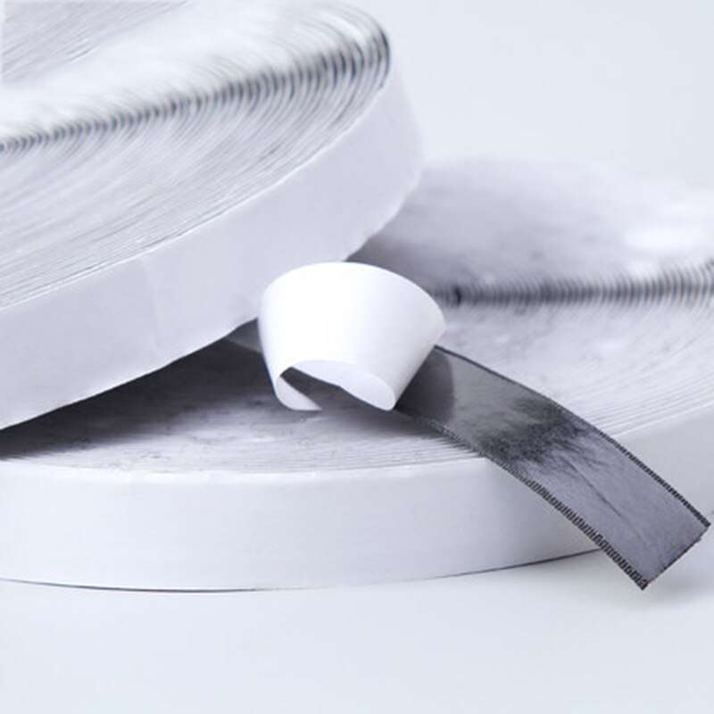 1Meter Black White Hook and Loop Fastener Tape Magic Nylon Sticker Adhesive Loop Disks Velcr 3M Glue 16/20/25/30/40/50mm F