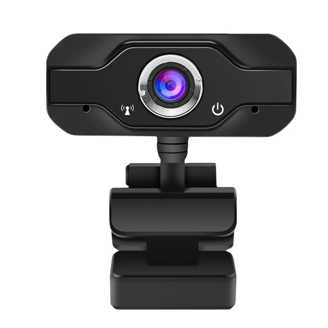 Web Camera Met Microfoon Hd Webcam 1080 P Usb Camera 110 Graden Draaibaar 2.0 Video-opname Voor Pc Computer: 1080p black