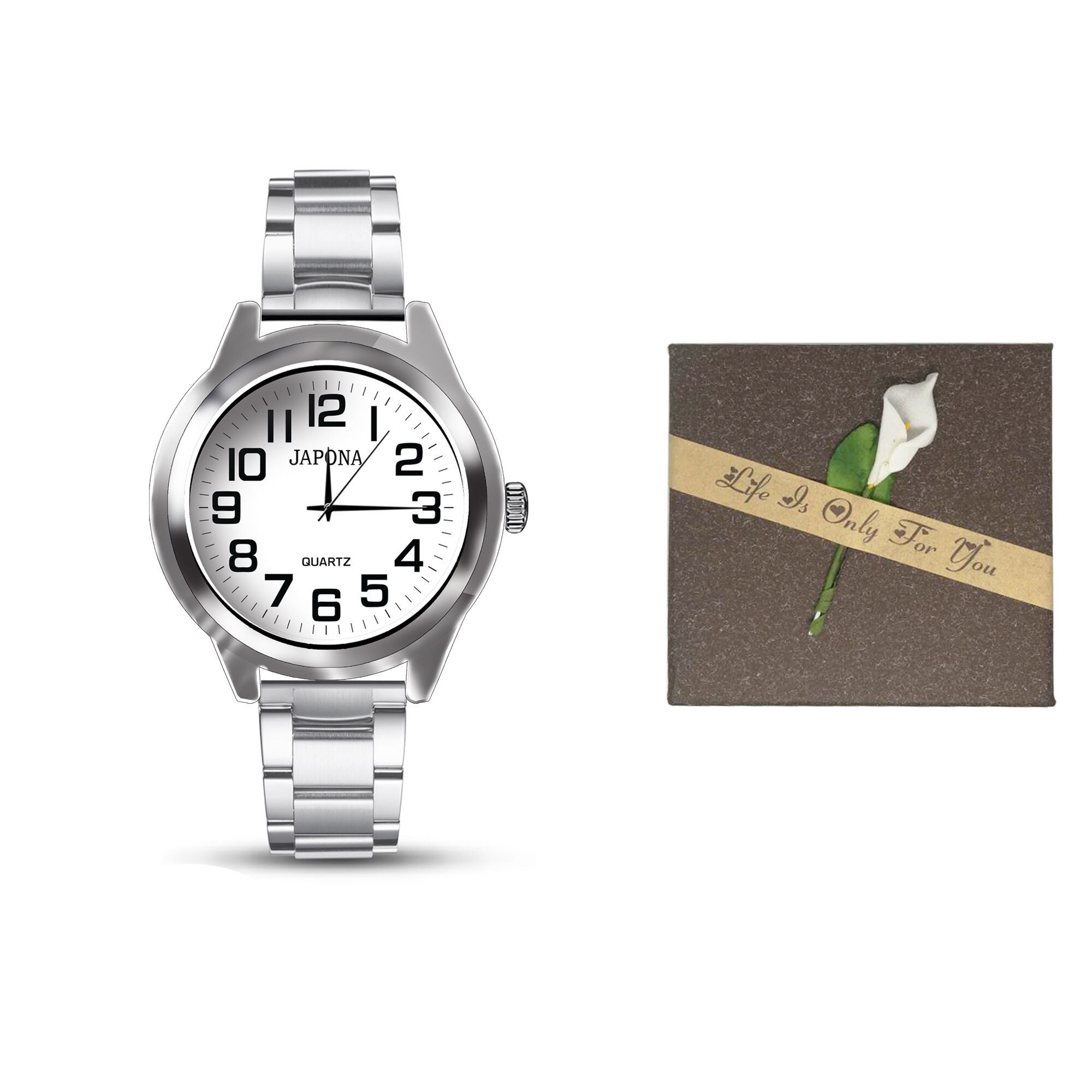 Montre électronique étanche pour hommes, bracelet élastique, ancienne montre pour femme, à l'ancienne, pour épreuve de mots: Silver Steel Belt
