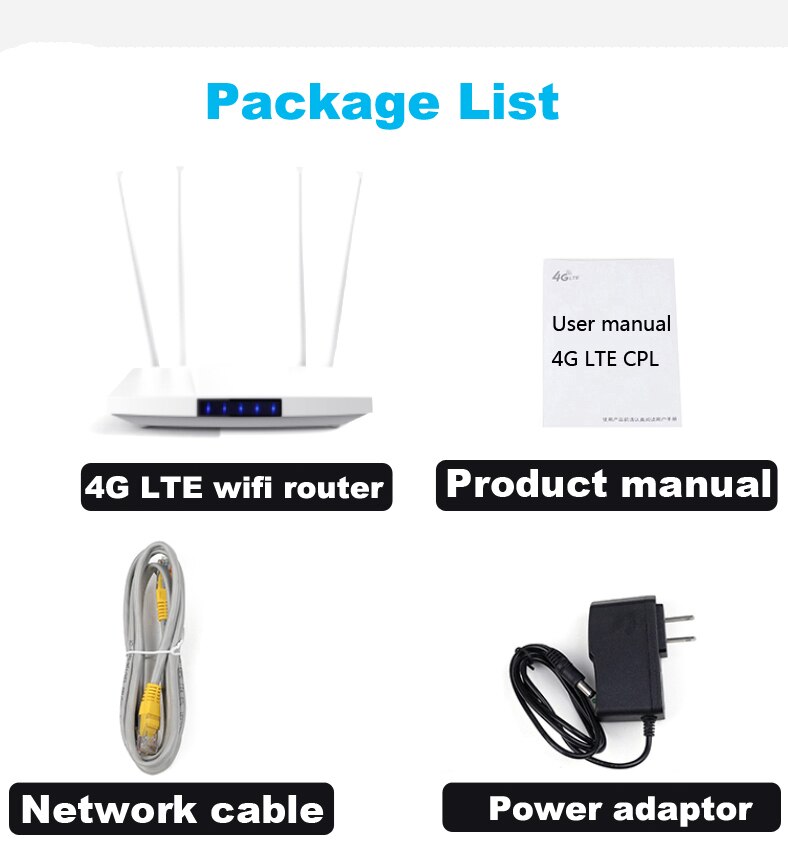 LC112 4G lte cpe SIM tarjeta wifi router 300m CAT4 32 usuarios RJ45 WAN, LAN interior MÓDEM INALÁMBRICO Punto de Acceso dongle