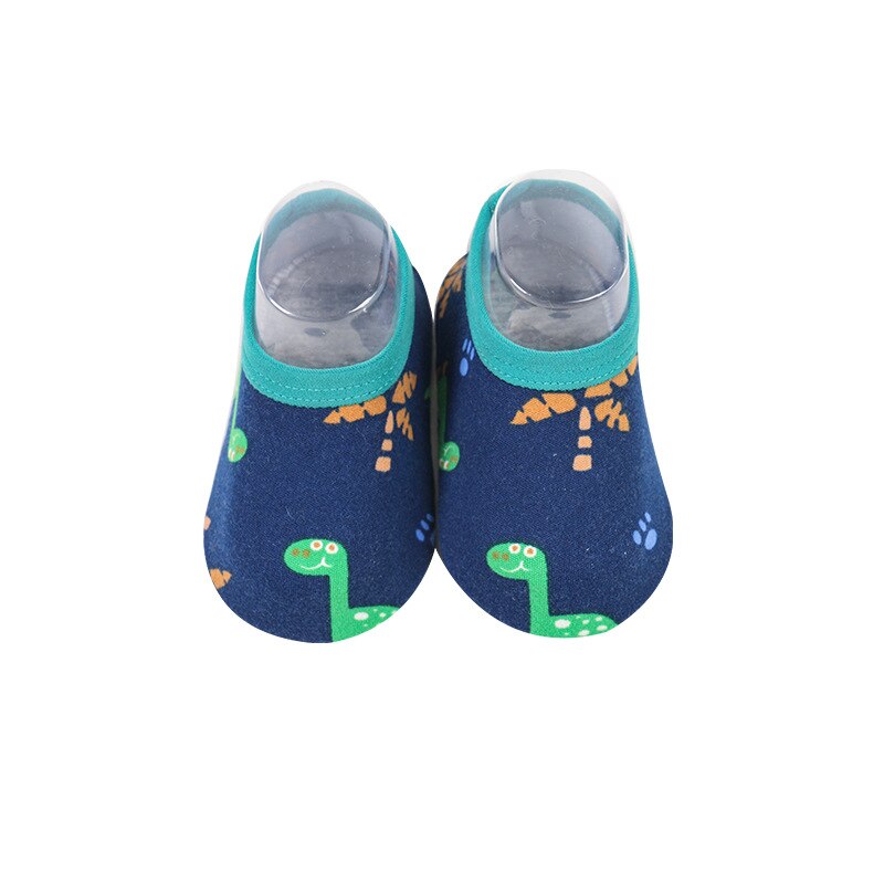 Baby Baby Warm Sokken Antislip Peuter Meisje Jongen Vloer Thuis Schoenen Sokken Katoen Breien Zachte Tong Baby Lopen voet Indoor Sokken: Navy / S for1-2Years