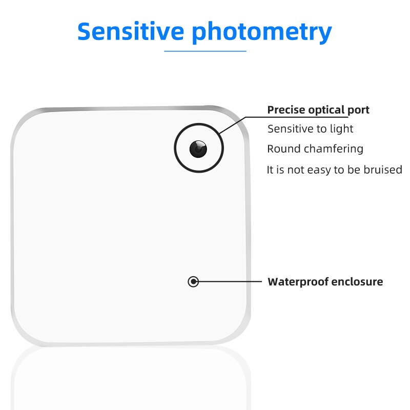 Tuya Smart ILLumination Sensor Light Sensor Waterproof Wireless APP Linkage Control With Tuya Smart Device For Outdoor Indoor