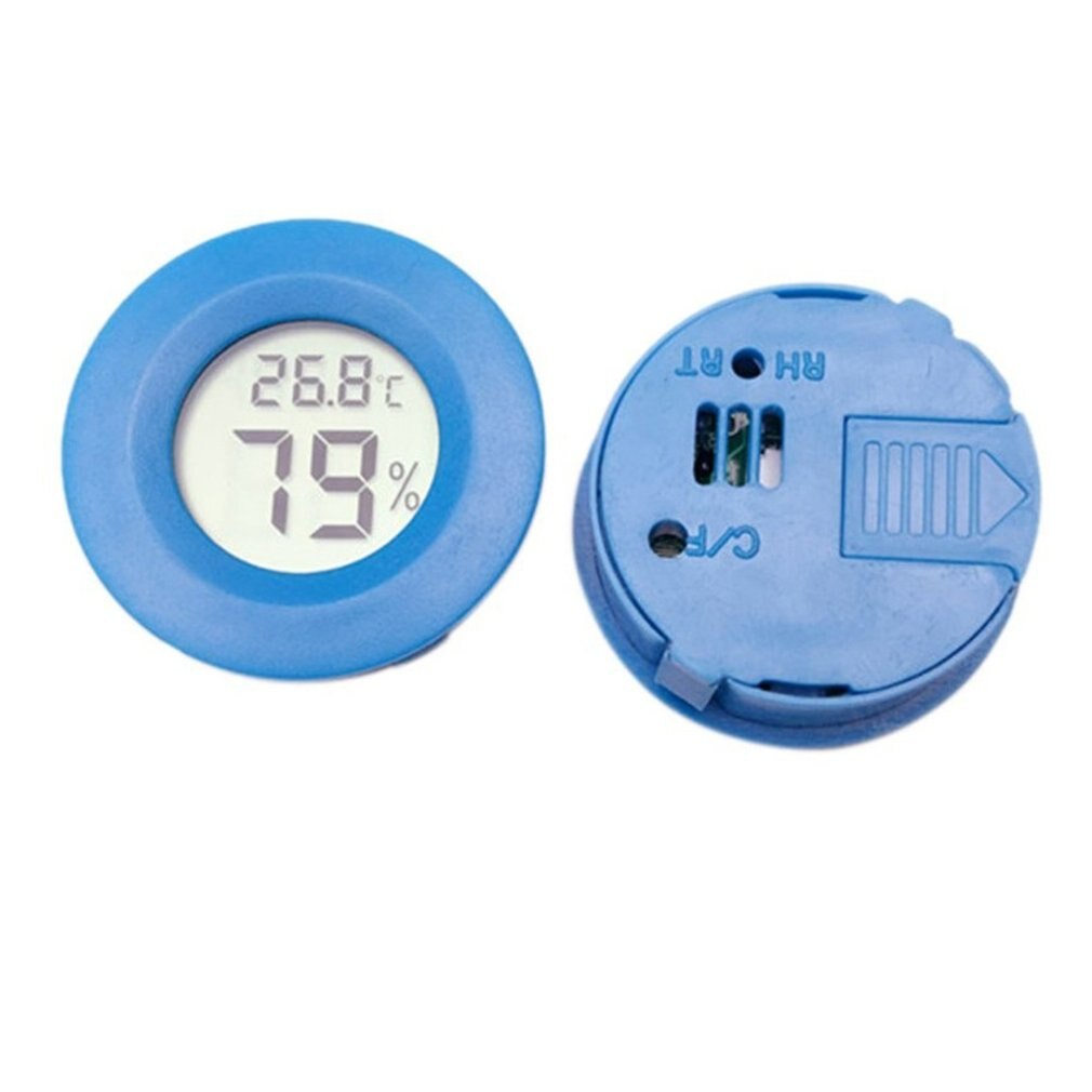 Ronde Embedded Elektronische Thermometer En Hygrometer Huisdier Hygrometer