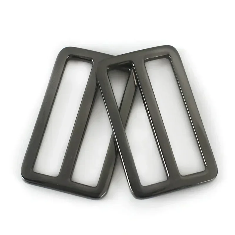 10/20Pcs 20-50mm Metal Buckles for Bag Strap Slider Tri Glide Adjuster Clasp Webbing Backpack Hooks Loops DIY Accessories: 9# / Antique Copper