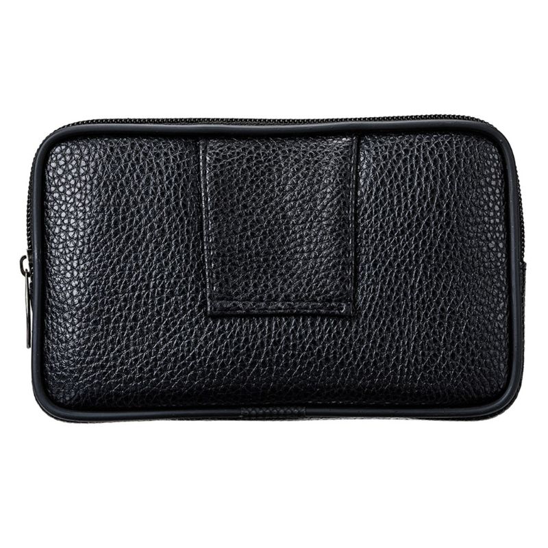 Vintage Pu Lederen Heuptas Riem Loop Holster Carry Phone Pouch Wallet Case D0LF