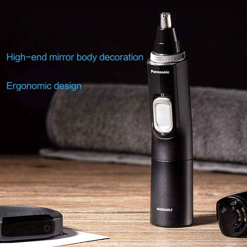 Panasonic Nose Hair Trimmer Electric Shaver Ear Hair Trimmer Vacuum Cleaning For Men Shaving Hair Removal Razor Beard Machine