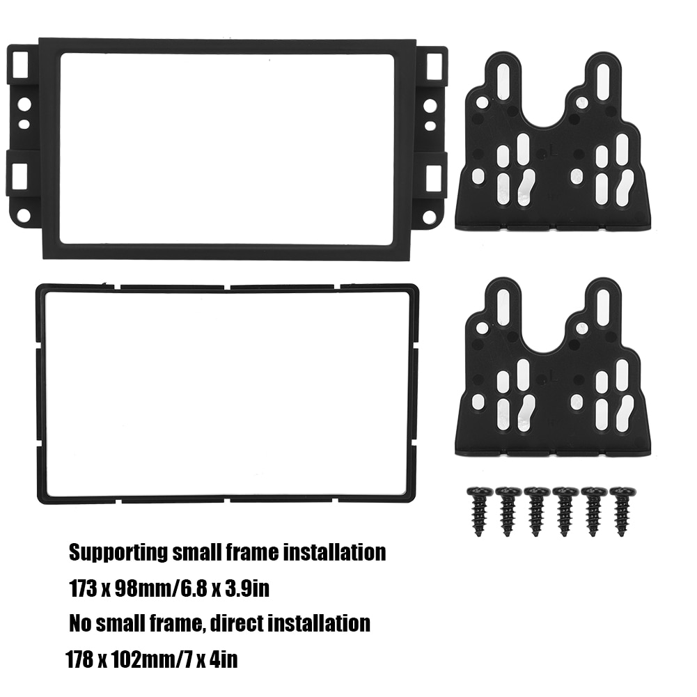 2 DIN Car Stereo Radio DVD Player Mount Modified Fascia Panel Frame Fits for Chevrolet Captiva / Lova Aveo