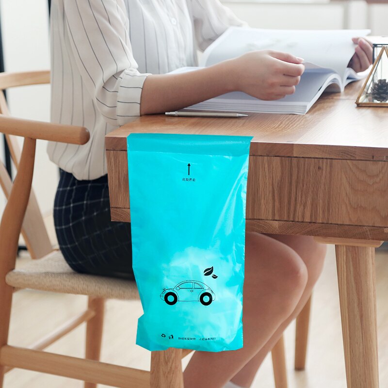 20 PCS/lot Garbage Bags Car Rubbish Trash Small Garbage Bags Plastic Disposable Self-Adhesive Kitchen Sink Trash