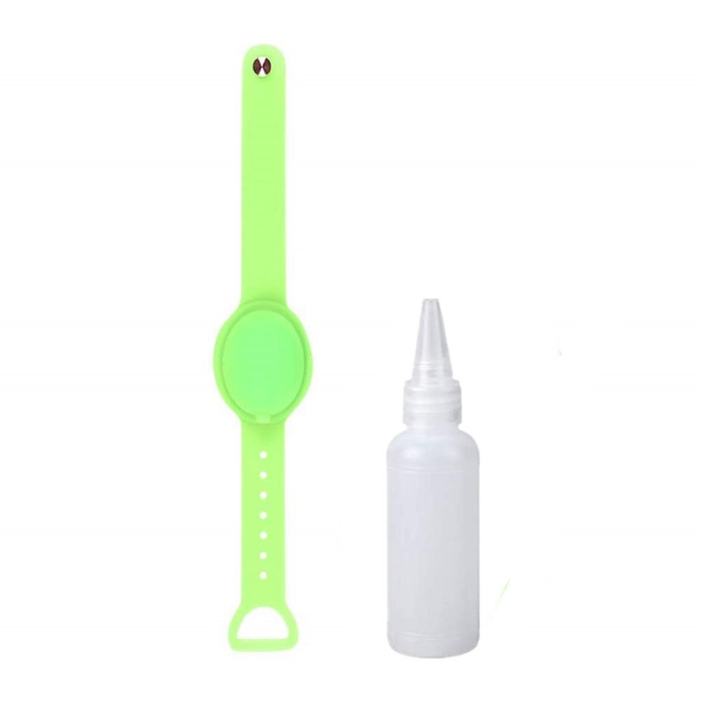 Adjustable Hand Sanitizer Wristband Hand Sanitizer Dispenser Bracelet Pumps Wristband Hand Dispenser With Refillable Bottle: A4