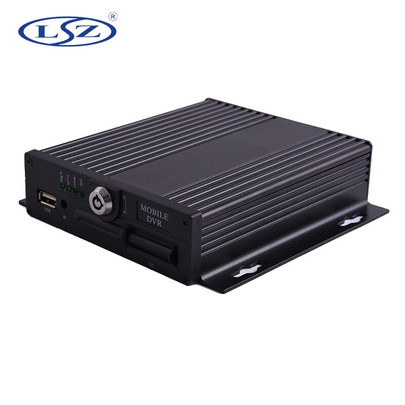 Truck Taxi Trailer School Bus AHD 720P 4Channels SD Card Mobile DVR