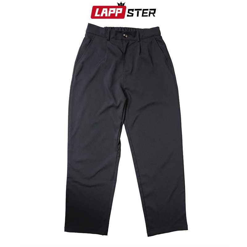 LAPPSTER para hombre Pantalones Streetwear Joggers para hombre Hip Hop Negro Pantalones deportivos masculinos Fashions coreanas Harajuku Pockets pantalón 5XL