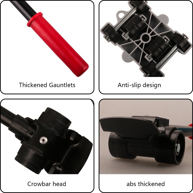 Novo móvel portátil plástico mover pesado objeto mover móveis pesados kit de ferramentas em movimento 8 peças/set