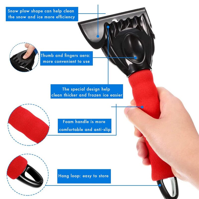 Winter Outdoor Snow Shovel Tools Hiking Handle Garden Multifunctional Ice Remove Garden Tools Shovel Snow Shovel