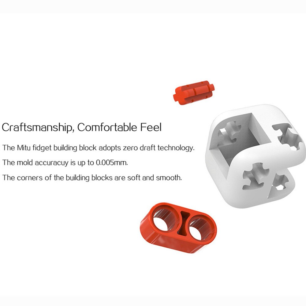 Xiaomi Mitu Cube Spinner Vinger Bakstenen Intelligentie Speelgoed Slimme Vinger Speelgoed Draagbare Voor Smart Home