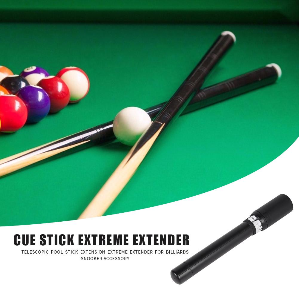 Durable Pool Cue Extension Skillful Manufacture Portable Telescopic Pool Cue Extension Extreme Extender for Billiards Snooker