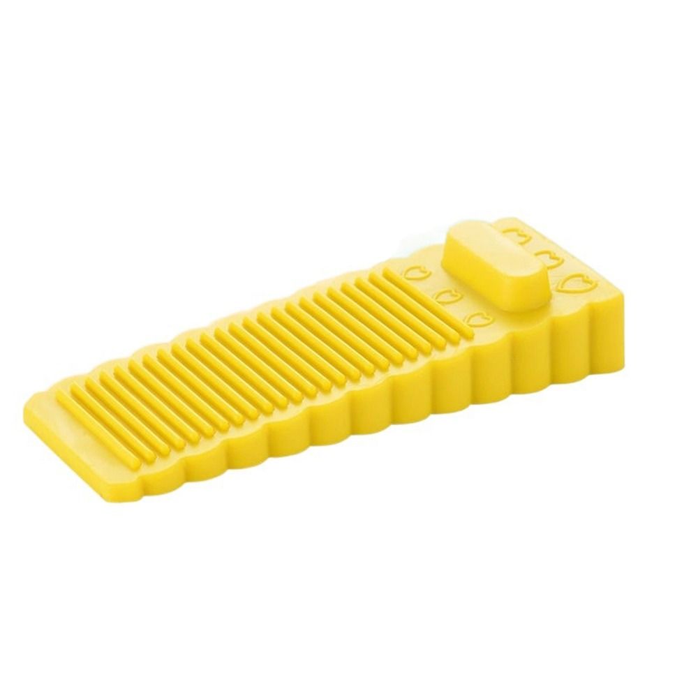 Safety Silicone Door Stop Stoppers Block Wedge Doorstops Door Stopper Home Office Door Rear Retainer Anti-collision Stop: Silver