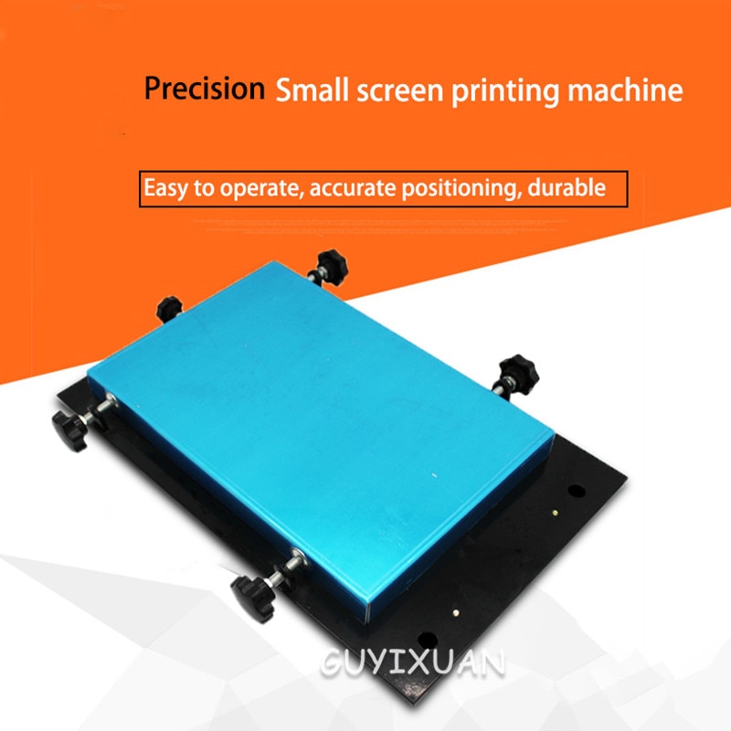 Small manual silk screen station SMT manual stamping station solder paste screen printing machine screen printing machine