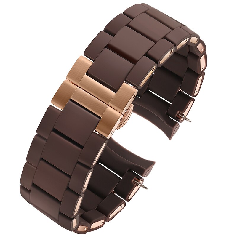 Cinturino in gomma siliconica acciaio in gomma per AR5890 AR5889 AR5858 AR5920 AR5868 AR8023 uomo 23mm donna 20mm cinturino cinturino