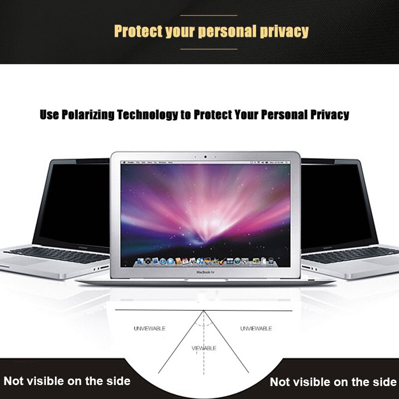 13.6 Inch (294mm * 165mm) privacy Filter Screen Beschermfolie voor 16:9 Laptop Notebook Anti-glare Screen Protector