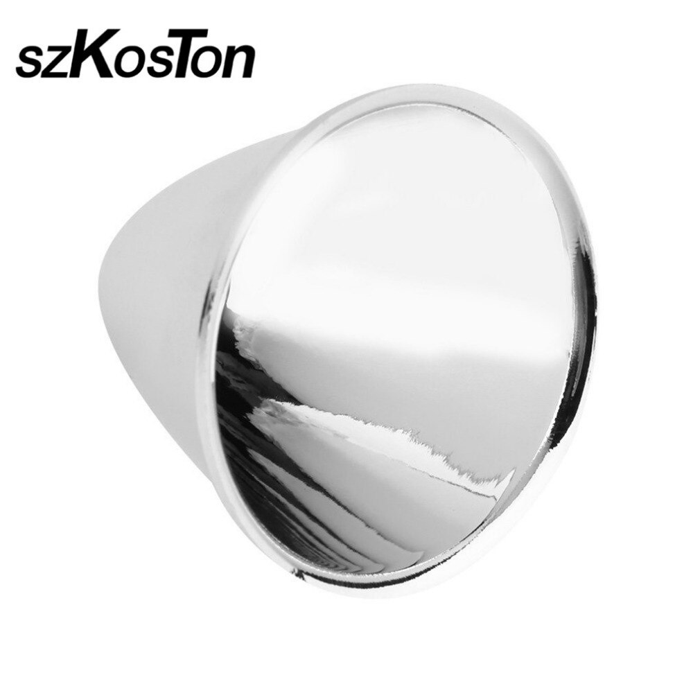 10PCS Replacement Aluminum Reflector Cup for C8 XM-L LED Torch Flashlight DIY Emitter Spotlight High Power Lamp Light Shade