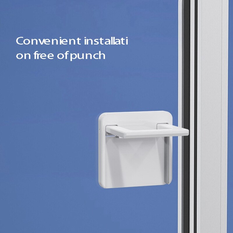 Sliding Glass Door Child Lock - 10 Pack Baby Safety Slide Window Locks For Patio Closet Doors No Drilling Tools Needed