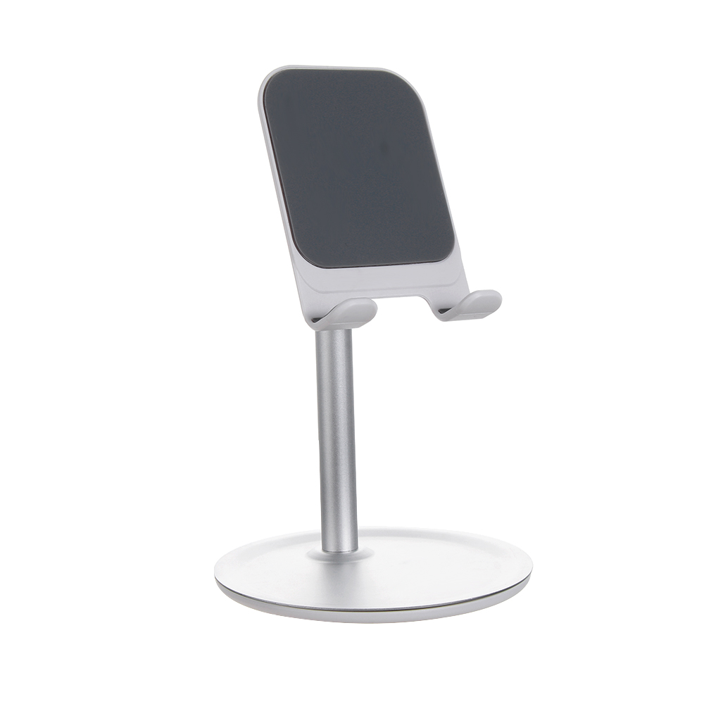Neue Teleskop Handy Desktop-ständer Halter Schreibtisch Tisch Halterung Für IPhone Tablet Tragbare Holding Zubehör: Normal Silver