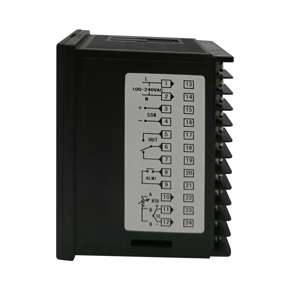 the most latest temperature controller Max test temperature 1372 degree thermoregulator with dual display and alarm relay output