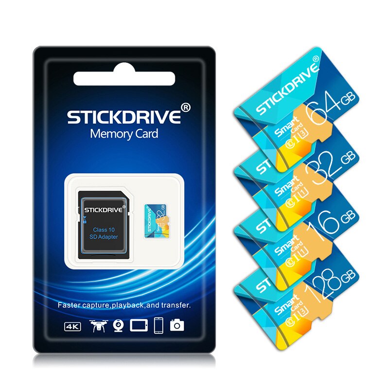 Microdrive Klasse 10 32Gb Geheugenkaart Sdxc 128Gb 64Gb Sdhc 32Gb/16Gb U3 u1 Micro Sd Card Tf Kaarten Memory Flash Microsd-kaart