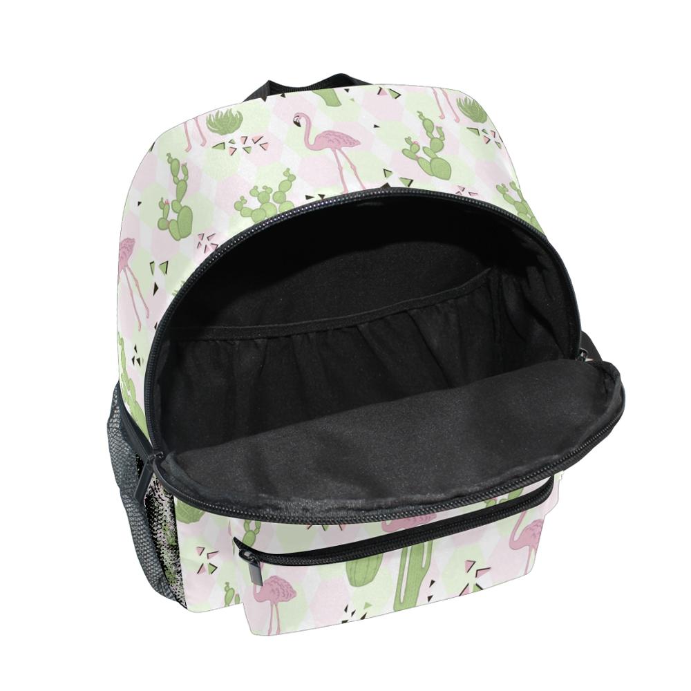 Mochila escolar de flamencos para niños, juguetes de de animales bonitos para bebés y niños, mochilas escolares de dibujos animados para niños y niñas
