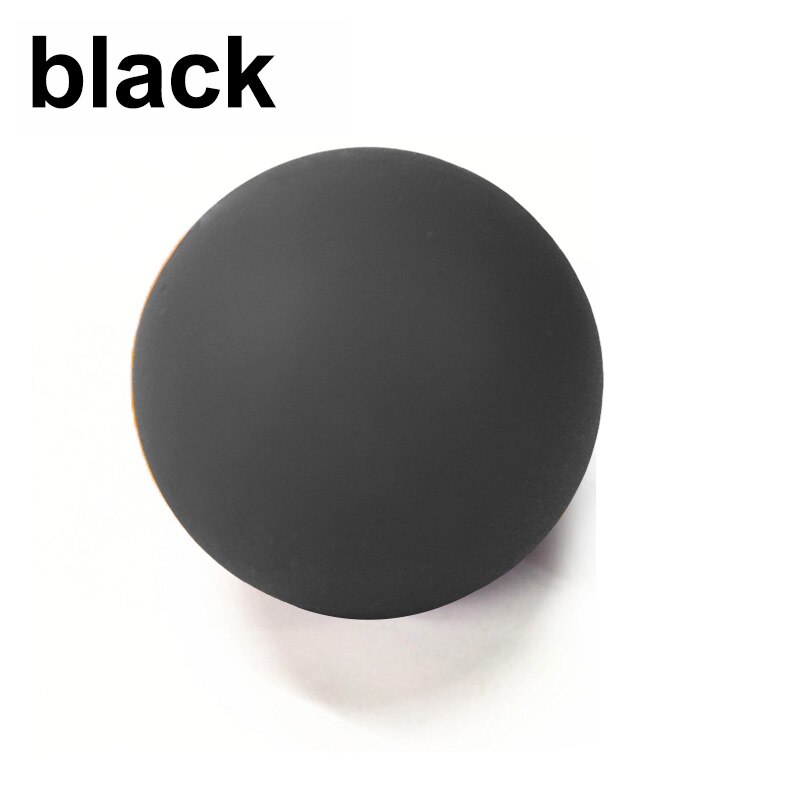 Massage Lacrosse Ballen Voor Myofasciale Release, Triggerpoint Therapie, Spier Knopen, En Yoga Therapie. Set Van 2 Firm Ballen: Black