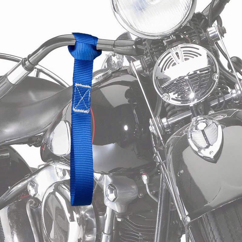 4 stk universal motorsykkel slips ned bagasje myke stropper løkker for bil motorsykkel harley styret