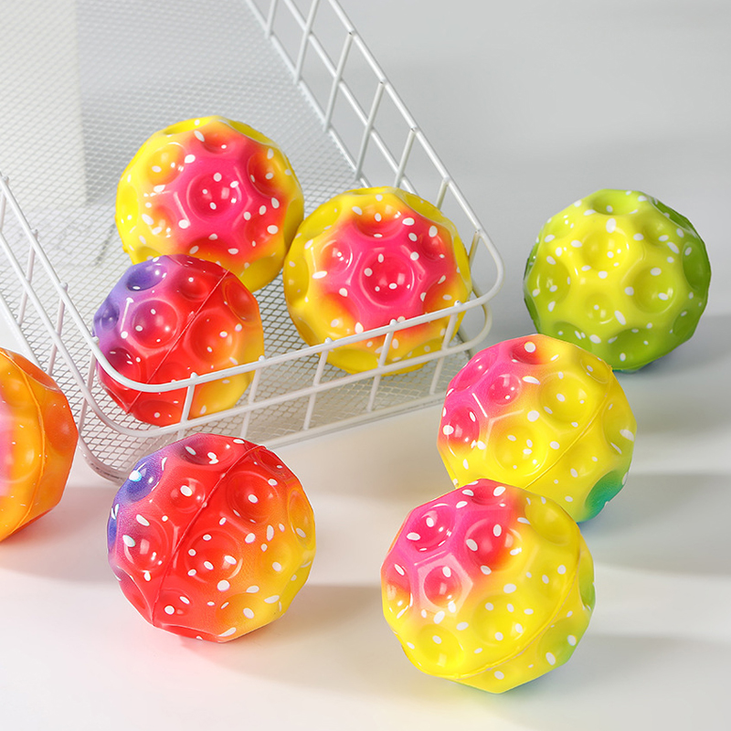 Moonball extrem hoch springenden Ball Raum Sprung ball Kinder Spielzeug Party Karneval Spaß bevorzugen Juguetes Cumpleaños Invitados Niños