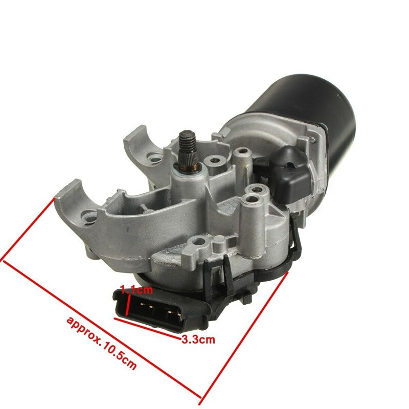 12v vindrutetorkarmotor fram till renault clio  mk3 iii 2005 7701061590