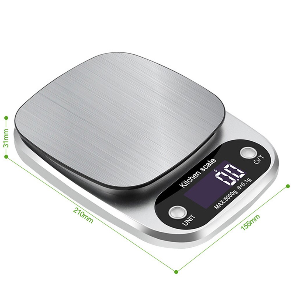 Household Kitchen LCD Precision Scale Gram Electronic Scales Weight Balance Kitchen Scale for Tea Baking Digital Weighing