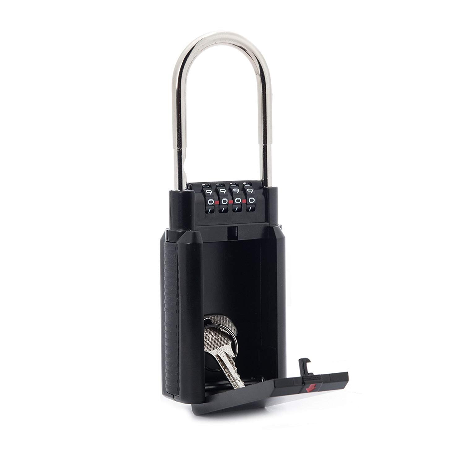 Combinatie Wachtwoord Lock Box Sleutel Opslag Lock Box 4-Digit Cijferslot Waterdichte Indoor/Outdoor