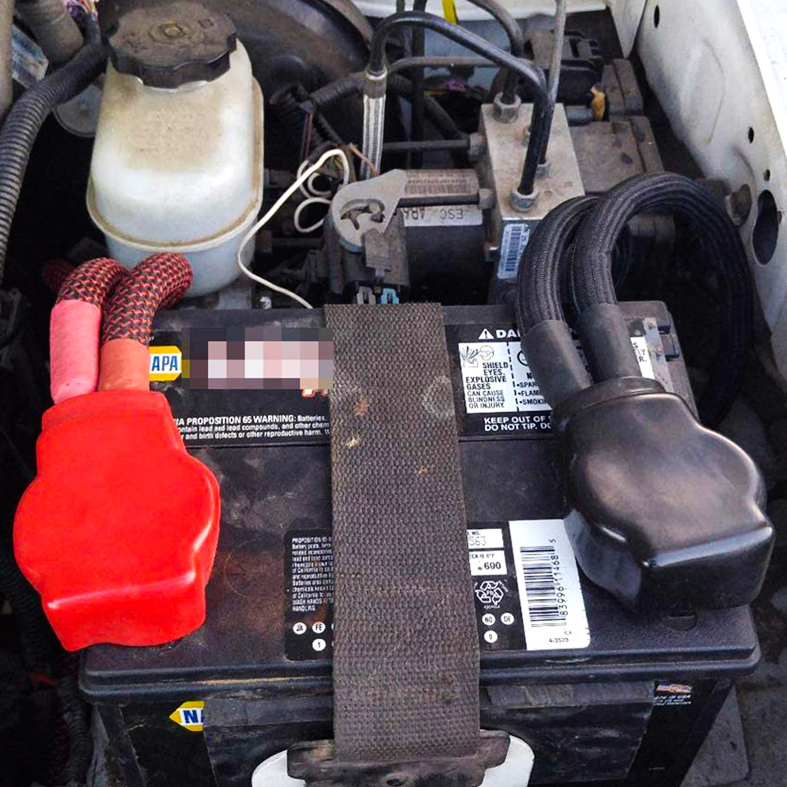 2 stücke Batterie klemme Abdeckung positiv Negativ oben Post Kappe Schutz Universal- für Auto Motorrad LKW Batterie Stecker Abdeckung