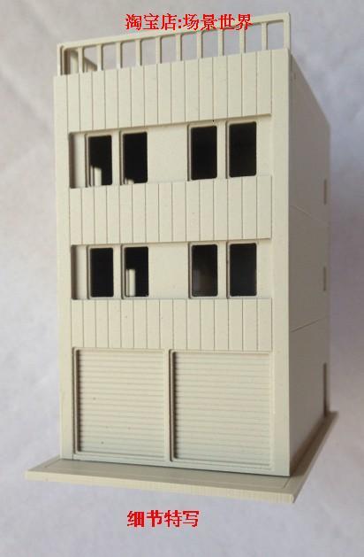 1:150 anteil Harz Modell Szene Layout Japanischen Alte Wohn Gebäude II Straße