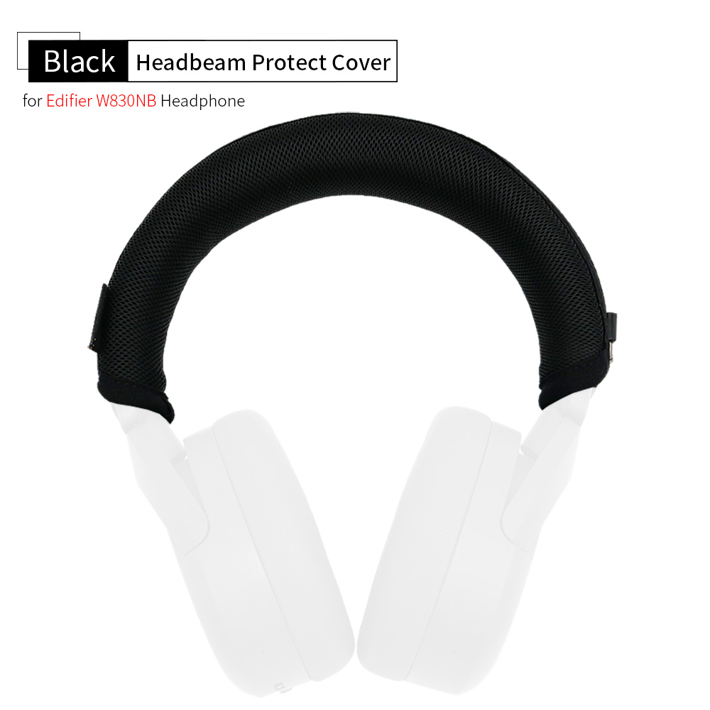Capa protetora para fone de ouvido edifier w830nb, capa protetora para fone de ouvido w830nb: Preto