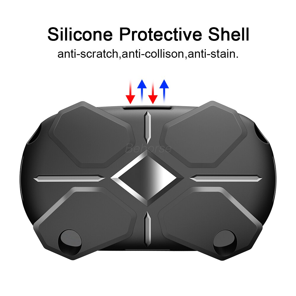 Vr Helm Siliconen Beschermhoes Voor Oculus Quest 2 Vr Gastheer Bescherming Shell Voor Oculus Quest 2 Vr Headset Accessoires