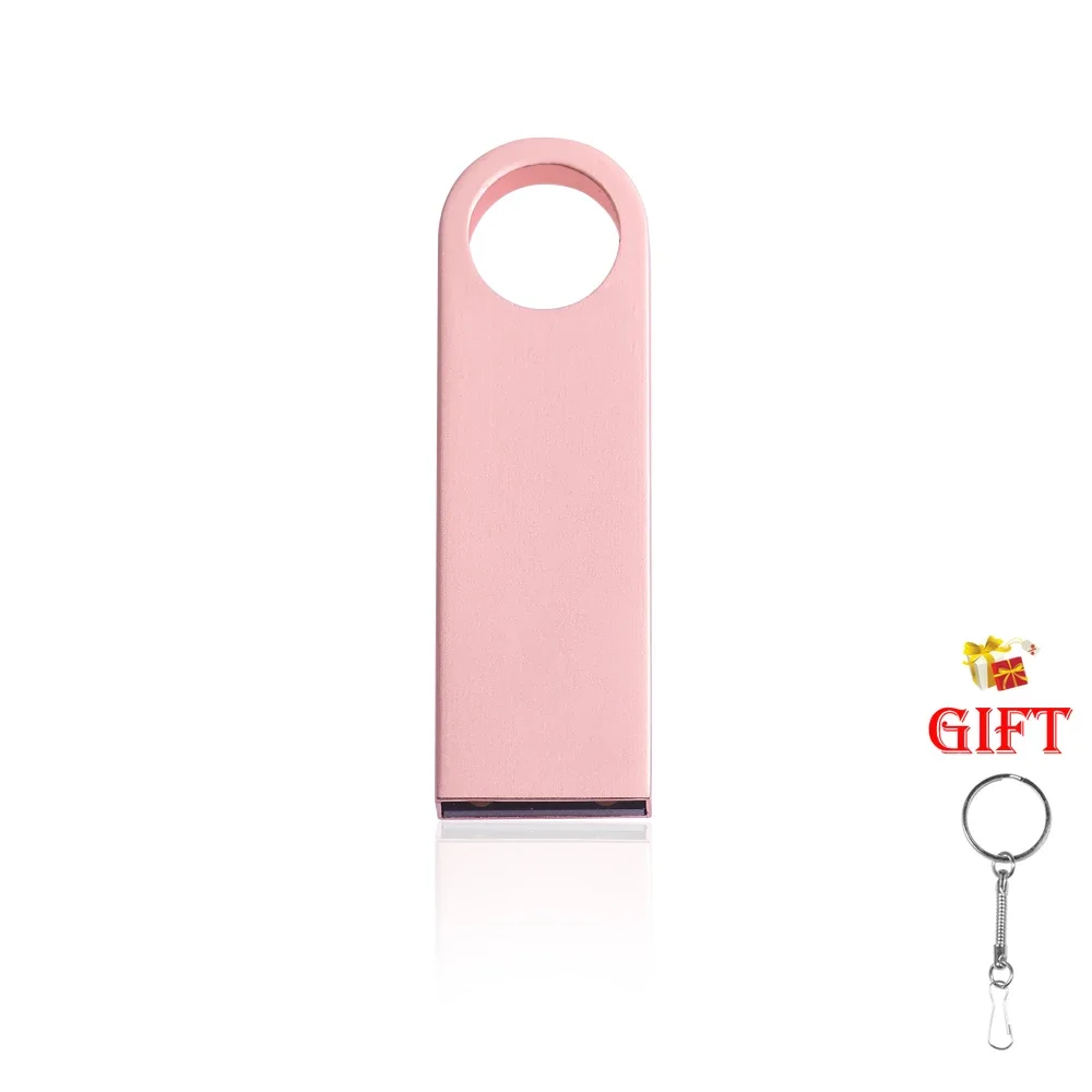 Mini usb-minnen i metall med verklig kapacitet, 128gb st, usb-minnen med hög hastighet , 64gb st, vattentäta usb-minnen i färg, usb-minnen, 32gb st , 16gb 4gb: Vit / 64 mb