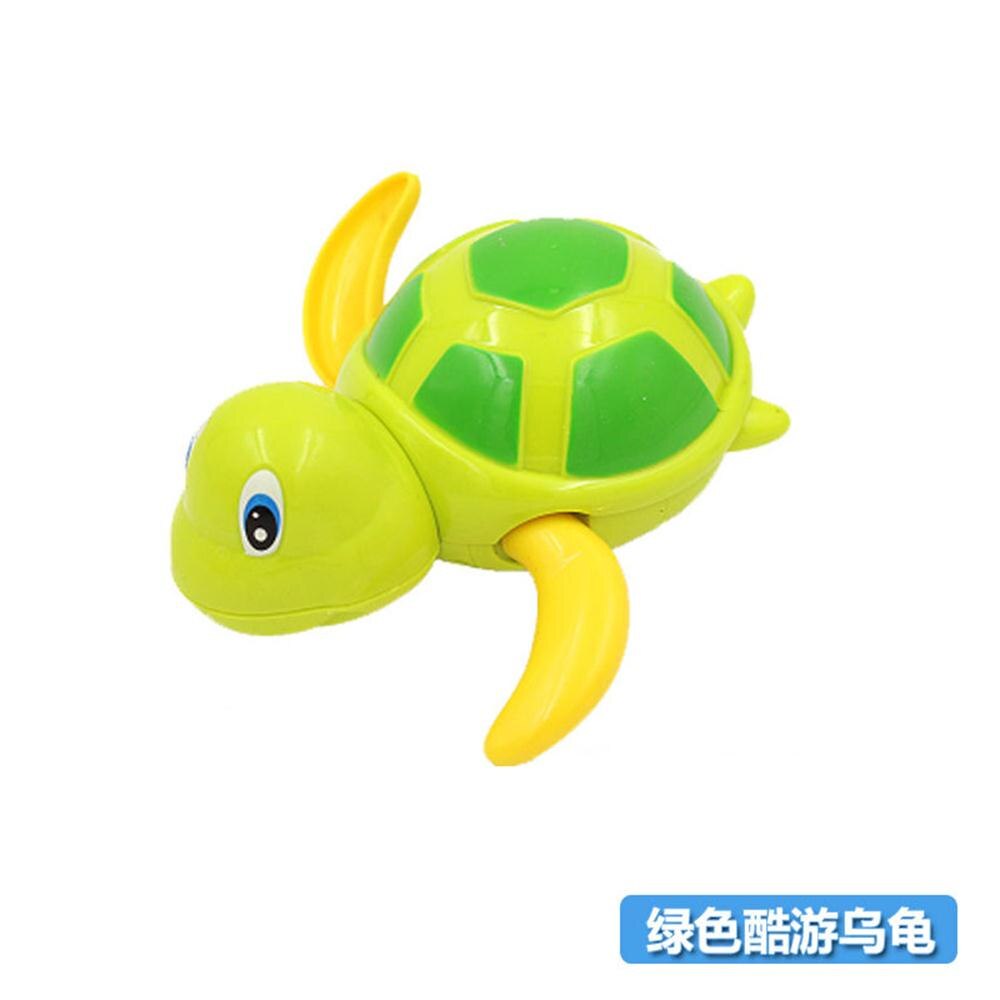 Babybadje Speelgoed Baby Badkamer Douche Speelgoed Bad Play Water Uurwerk Zwemmen Dieren Strand Speelgoed Pinguïn Krab Kinderen Speelgoed: Green turtle