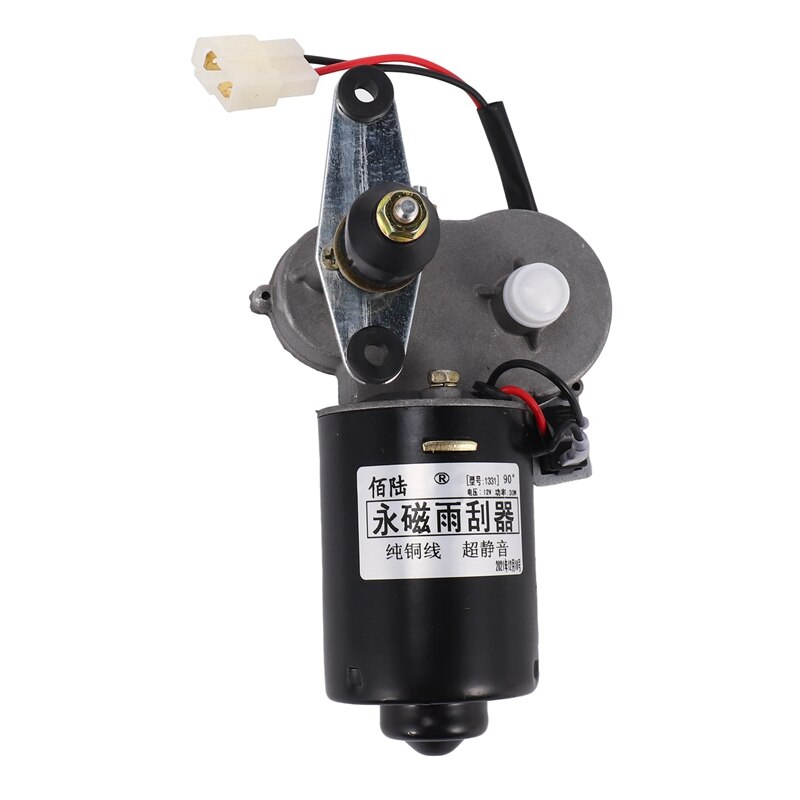 1 Set DC12V 30W Universal UTV Electric Windshield Wiper Motor Kit Wiper Assembly for Polaris Ranger RZR 900 Honda