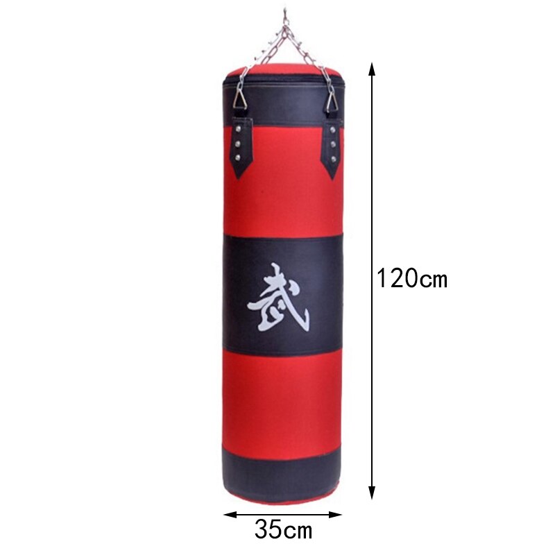 Empty Training Fitness Mma Boxing Bag Hook Hanging Kick Fight Bag Sand Punch Punching Bag Sandbag: 120