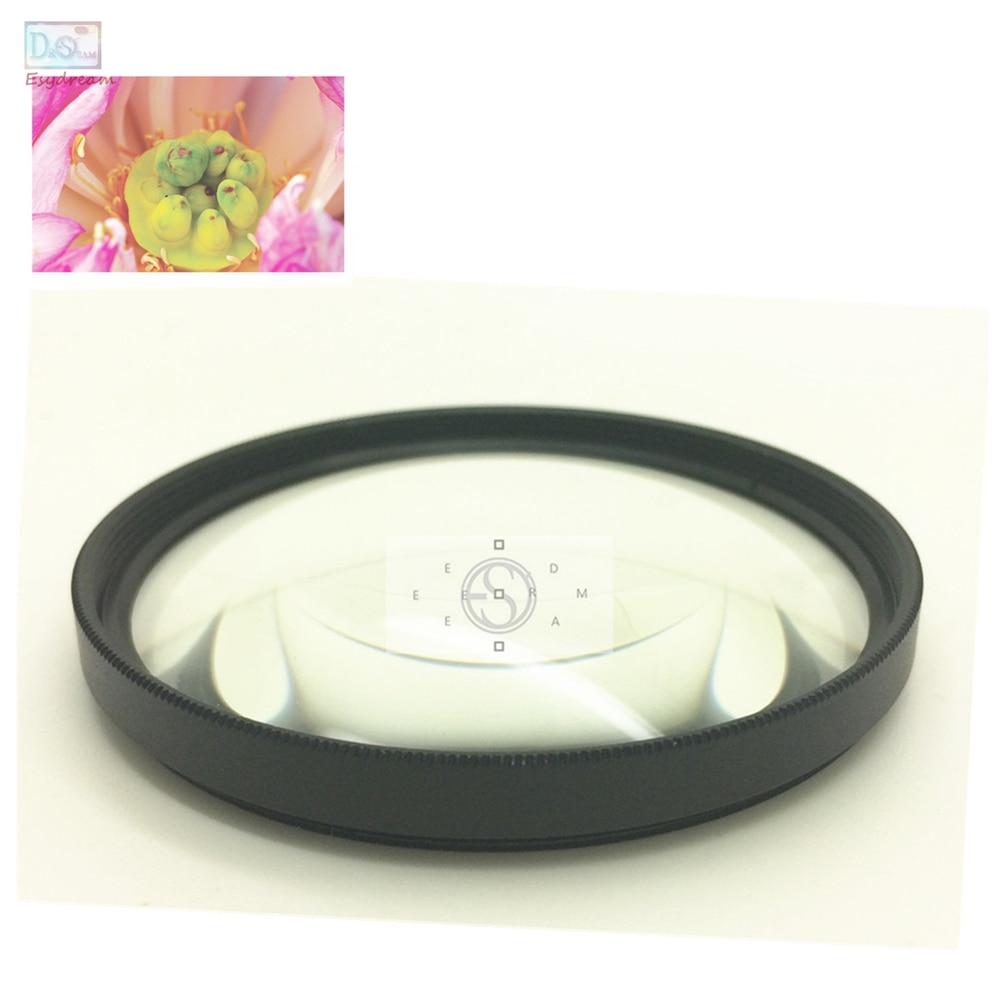37 46 49 52 55 58 62 67 72 77 Mm Close Up + 10 Macro Lens Filter Voor Camera