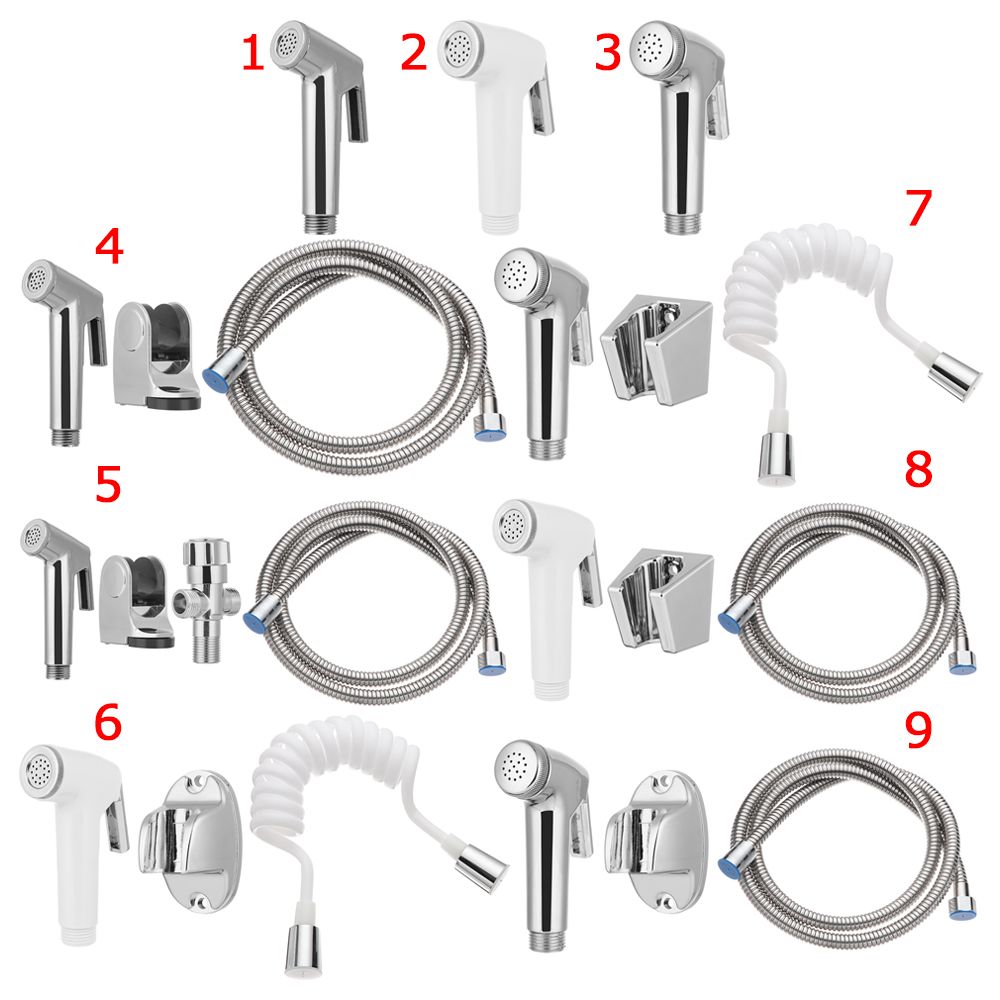Roestvrij Staal Badkamer Zelfreinigende Handspuit Bidet Douche Bidet Sproeier Hand Bidet Kraan Douchekop