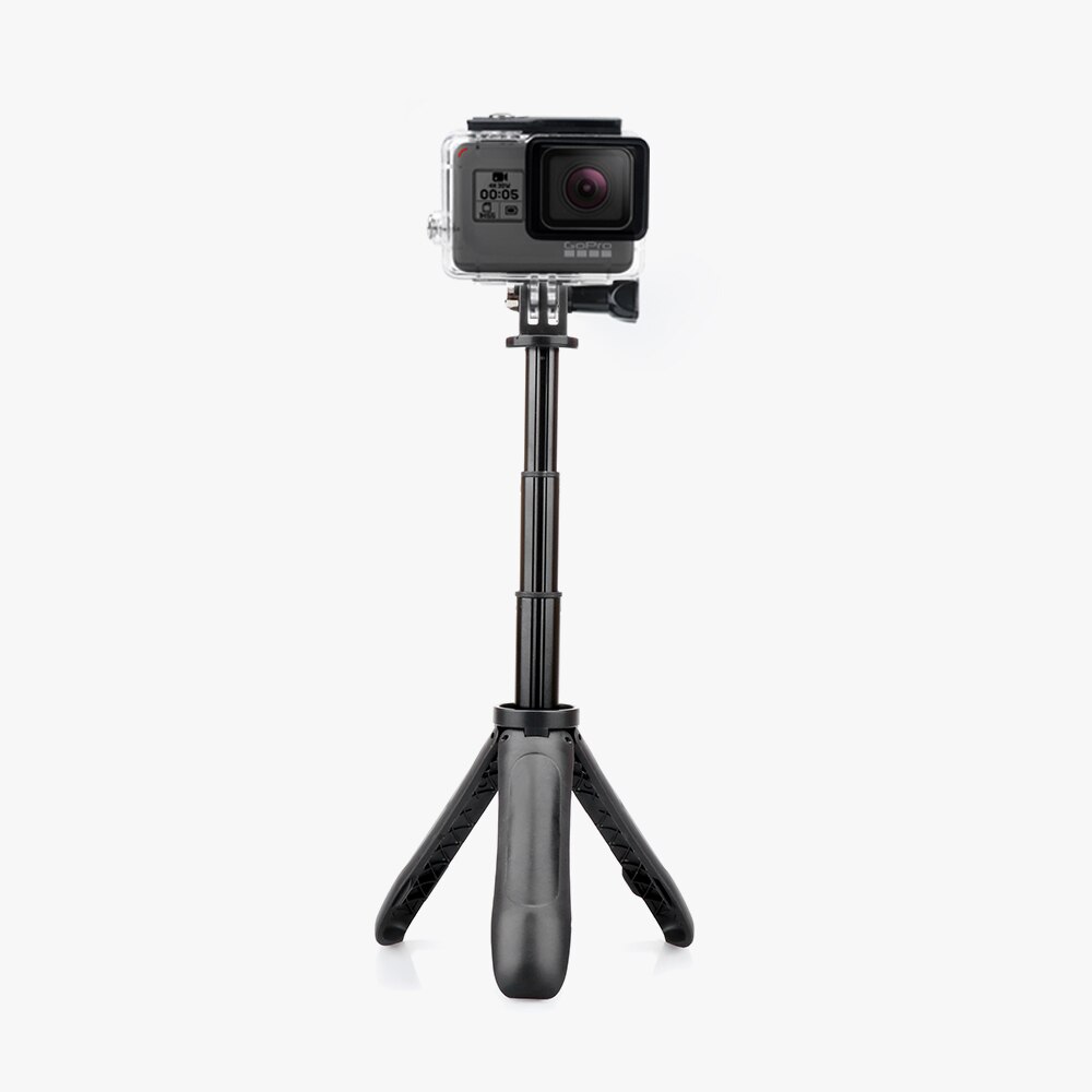 Vamson für Gopro9 Mini Tasche Stativ Selbstauslöser Erweiterbar Griff Pol Selfie Stock für Gopro Held 10 9 8 7 6 5 4 3 kamera VP421