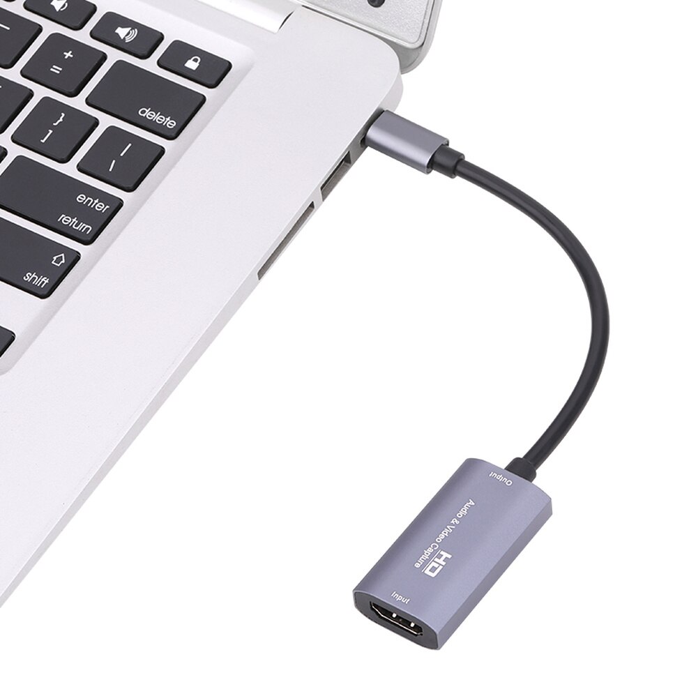 Inioiczmt Hd 1080P Z29A Hdmi-ingang USB-C Uitgang Audio Video Capture Card Fot Telefoon/Computer Game Live plug En Play Vangt