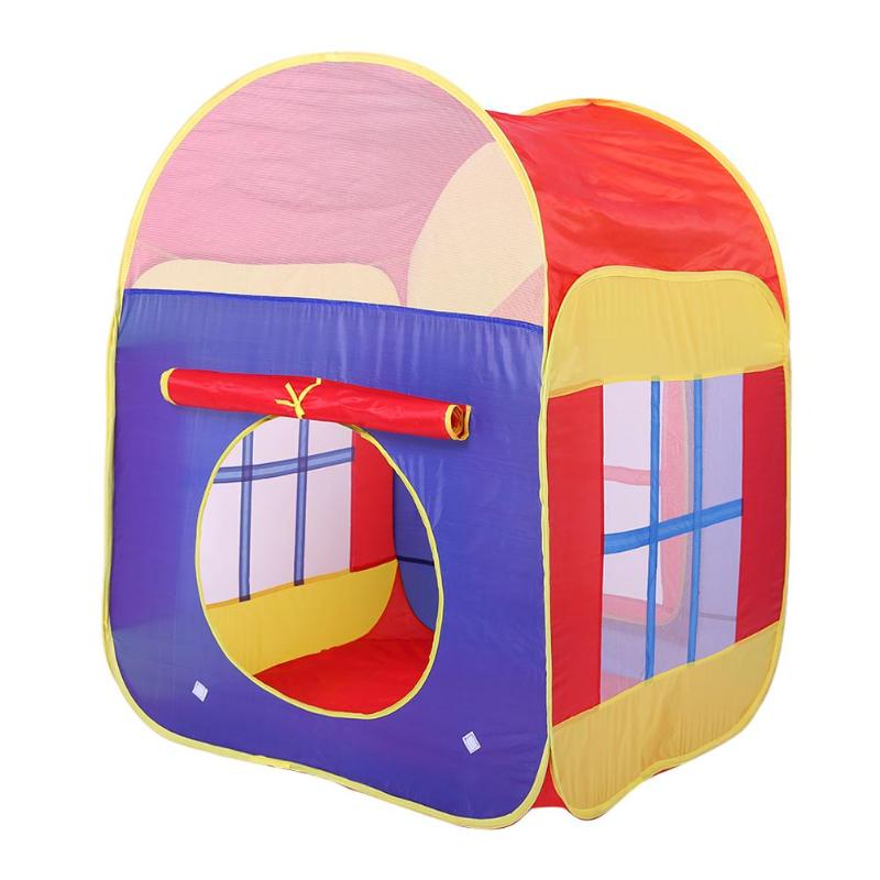 Portable 3 In1 Baby Tent Kid Crawling Tunnel Play Tent House Ball Pit Pool Tent for Children Toy Ball Pool Ocean Ball Holder Set: 06