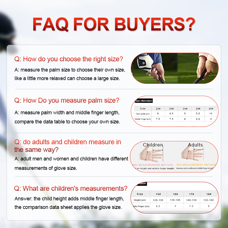 Singelila Kids Girls/Boys Golf Gloves Cool Leather Hands Training Summer Flower Color Breathable Non-slip Gloves 1 Pair